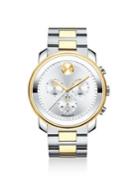 Movado Bold Chronograph Two-tone Stainless Steel Bracelet Watch