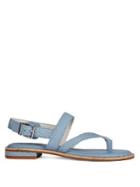 Kenneth Cole New York Tama Embossed Flat Sandals