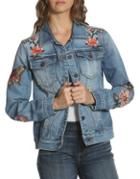 Driftwood Tiger Embroidered Denim Jacket