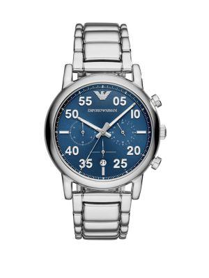 Emporio Armani Luigi Stainless Steel Bracelet Sport Watch