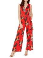 Dorothy Perkins Tropical Wide Leg Jumpsuit