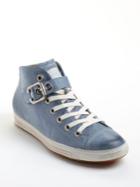 Paul Green Fuel Leather High-top Sneakers