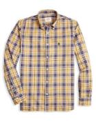 Brooks Brothers Red Fleece Spt Rf Basketweave Plaid Slim-fit Button-down Shirt