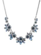 Givenchy Hematite-plated And Crystal Cluster Necklace
