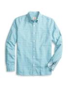 Brooks Brothers Red Fleece Oxford Gingham Shirt