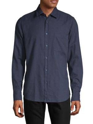 Boss Long-sleeve Cotton Shirt