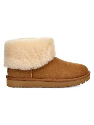 Ugg Classic Mini Fluff Sheepskin Boots