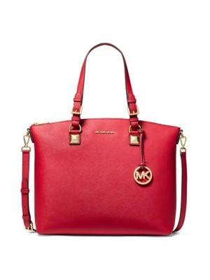 Michael Michael Kors Karla Leather Tote Bag