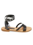 Steve Madden Matas Strappy Leather Sandals