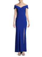 Xscape Off-the-shoulder Dress