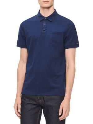Calvin Klein Classic Short-sleeve Cotton Polo