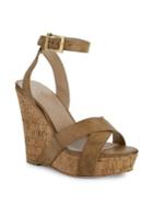 Charles By Charles David Aleck Cork Wedge Sandals