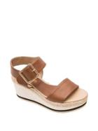 Andre Assous Carmela Leather Platform Sandals