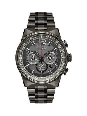 Citizen Nighthawk Eco-drive Stainless Steel Watch