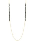 Lord & Taylor Bead Accented Opera Necklace