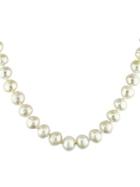 Sonatina 14k Yellow Gold & 9-11mm Golden South Sea Graduated Pearl Strand Necklace