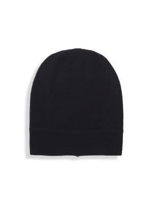 Lord & Taylor Lightweight Jersey Cashmere Slouch Beanie