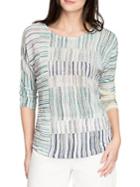 Nic+zoe Sea Stripes Top