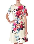 Phase Eight Calie Floral Print Fit And Flare Dress