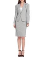 Tahari Arthur S. Levine Chain Pin Jacket And Skirt Suit