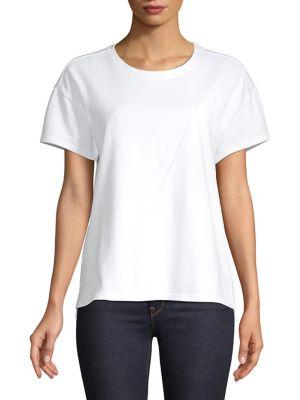 Core Asymmetrical-seam Boxy Tee