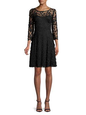 Karl Lagerfeld Paris Lace Day Dress