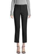 Lord & Taylor Petite Kelly Hi-rise Ankle Trousers
