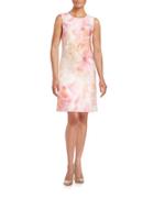 Tommy Hilfiger Watercolor Floral Sheath Dress