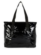 Lesportsac Candace North South Patent Tote