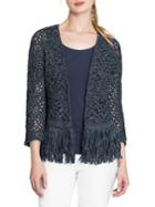 Nic+zoe Fiji Waves Fringe Jacket