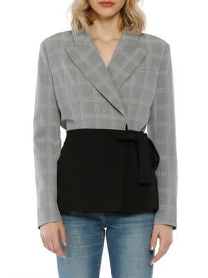 Walter Baker Sophie Waist-tie Suit Jacket