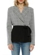 Walter Baker Sophie Waist-tie Suit Jacket