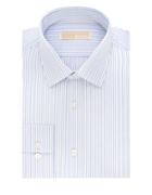 Michael Michael Kors Regular-fit Cotton Striped Dress Shirt