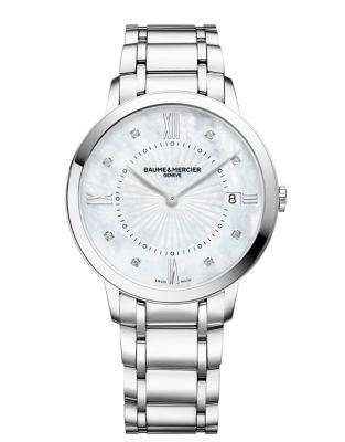 Baume & Mercier Classima 10225 Stainless Steel Bracelet Watch