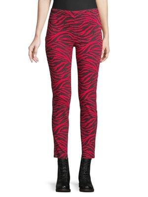 Highline Collective Zebra-print Skinny Pants