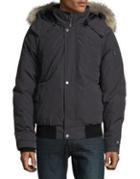 Company Of Adventurers Hooded Fur-trim Down Parka