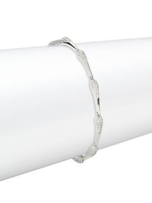 Nadri Dappled Crystal Line Bracelet