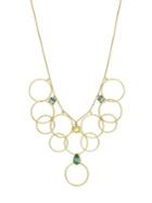 Jessica Simpson Opalescence Multi-ring Statement Necklace