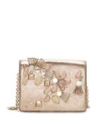 Louise Et Cie Sonya Metallic Leather Shoulder Bag