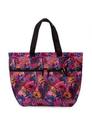 Lesportsac Carlin Logo Top Zip Tote