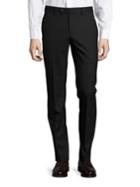 Lord Taylor Straight-leg Flat-front Dress Pants