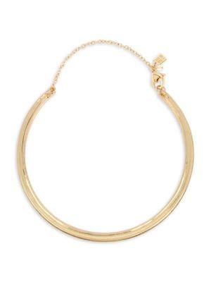 Robert Lee Morris Goldtone Collar Necklace