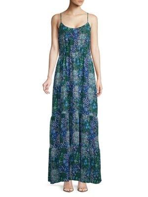 Michael Michael Kors Remix Tiered Maxi Dress