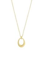 Cole Haan Ring The Ring Crystal Pendant Necklace