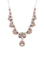 Marchesa Crystal And Faux-pearl Statement Necklace