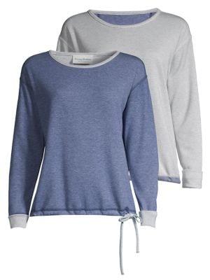 Tommy Bahama Reversible Heathered Sweatshirt