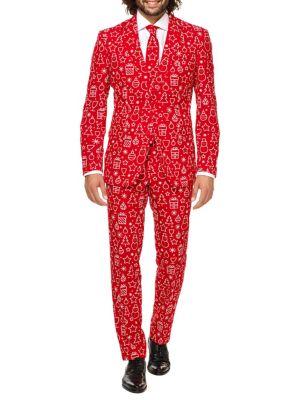 Opposuits Iconicool Printed Three Piece Suit
