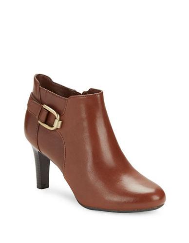Bandolino Layita Leather Ankle Booties
