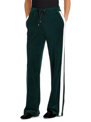 Lauren Ralph Lauren Cotton Velour Pants