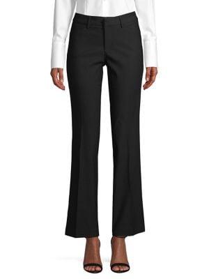 Lord & Taylor Petite Kelly Hi-rise Bootcut Trousers